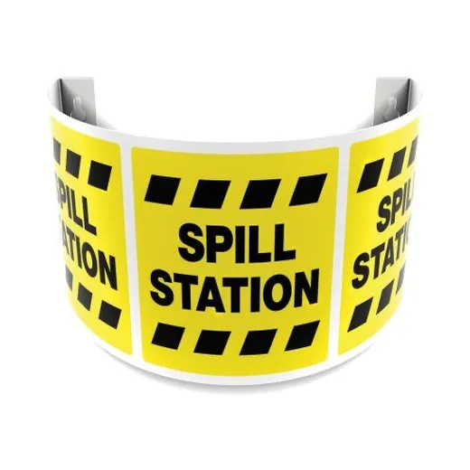Accuform PSJ139 6"" 180D Projection Sign