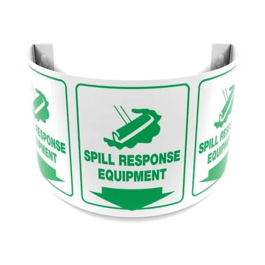 Accuform PSJ140 180D Projection Sign: Spill Response Equipment