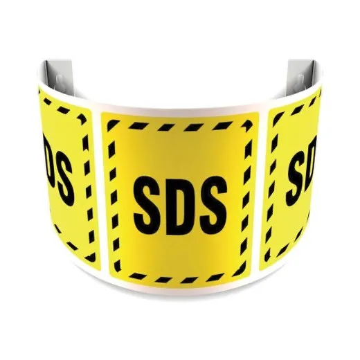 Accuform PSJ142 180D Projection Safety Sign: SDS