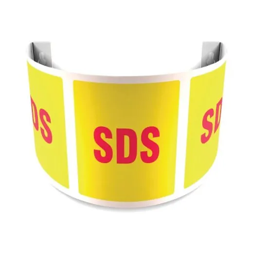 Accuform PSJ143 180D Projection Safety Sign: SDS