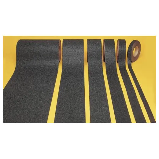 Accuform PTA106BK 6"" x 60-ft Skid-Gard Floor Tape: Black Floor Tape