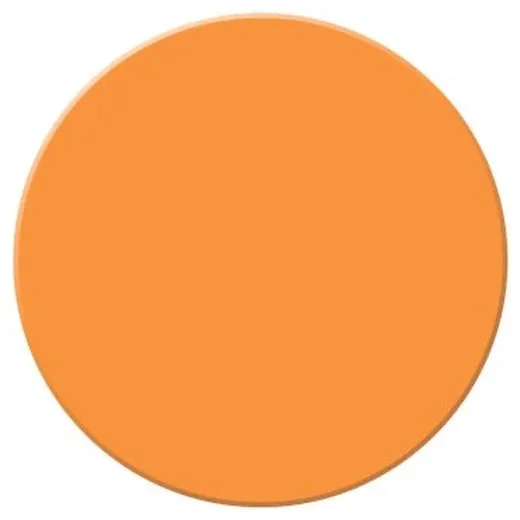 Accuform PTP208OR 3-1/2"" Tough-Mark Heavy-Duty Floor Marking Shape: Circle Orange