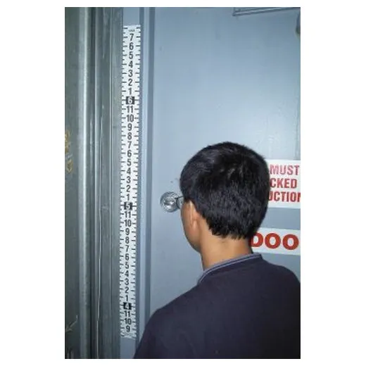 Accuform PTR428 Specialty Supplies: Security Height Ruler Tape
