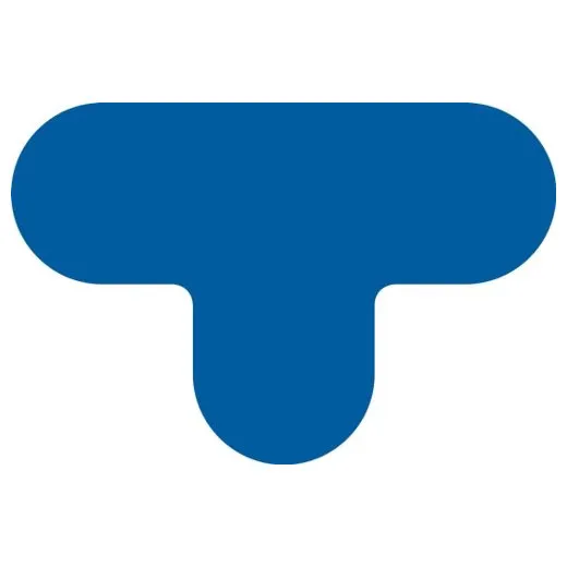 Accuform PTS658BUWT 8"" x 12"" Slip-Gard Shape Blue/White