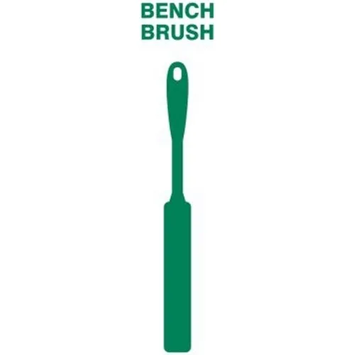 Accuform PVR303GN Green Tool Shadow: Brushes, Bench, Soft