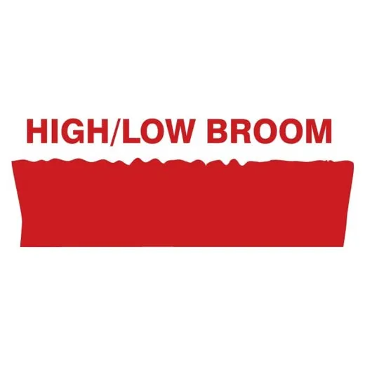 Accuform PVR319RD Red Tool Shadow: Brushes, High-Low, Medium