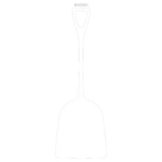 Accuform PVR362WT White Tool Shadow: Shovels, Large Blade