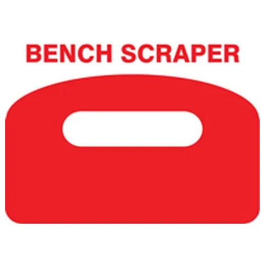 Accuform PVR384RD Red Tool Shadow: Scrapers, Bench