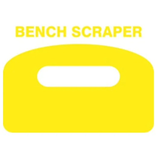 Accuform PVR384YL Yellow Tool Shadow: Scrapers, Bench