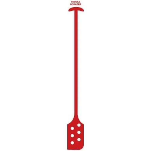 Accuform PVR386RD Red Tool Shadow: Mixing Paddle Scrapers, With Holes, 1 Piece