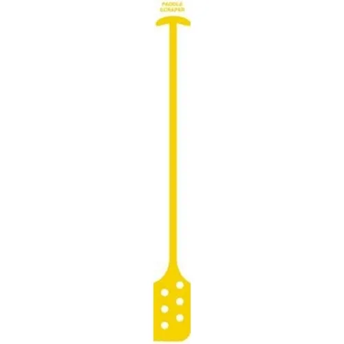 Accuform PVR386YL Yellow Tool Shadow: Mixing Paddle Scrapers, With Holes, 1 Piece