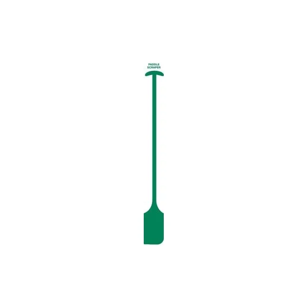 Accuform PVR388GN Green Tool Shadow: Mixing Paddle Scrapers, Without Holes, 1 Piece