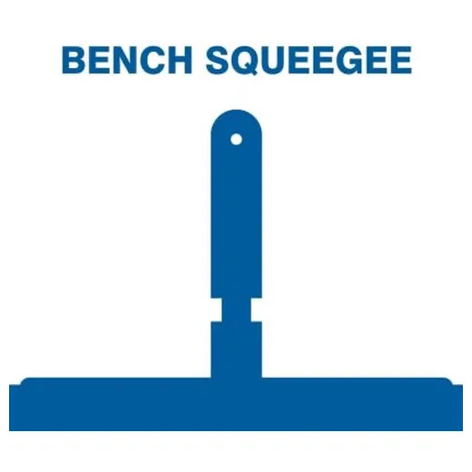 Accuform PVR399BU Blue Tool Shadow: Miscellaneous, Bench Squeegee w/Handle