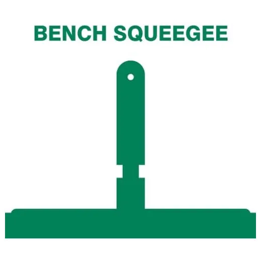 Accuform PVR399GN Green Tool Shadow: Miscellaneous, Bench Squeegee w/Handle