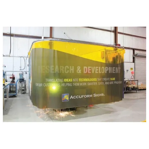 Accuform PWD343 Custom One-Way Printed Welding Partition Screen, Joint Bracket