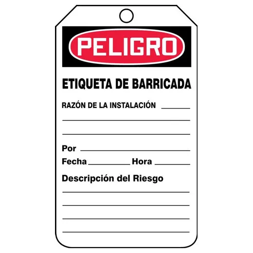 Danger, Self-Laminating RP-Plastic, 3-1/4 in Width, 0.11 in Height, ,25 PK