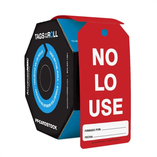 Spanish Tags By-The-Roll, Do Not Use, PF-Cardstock, 250/Rl