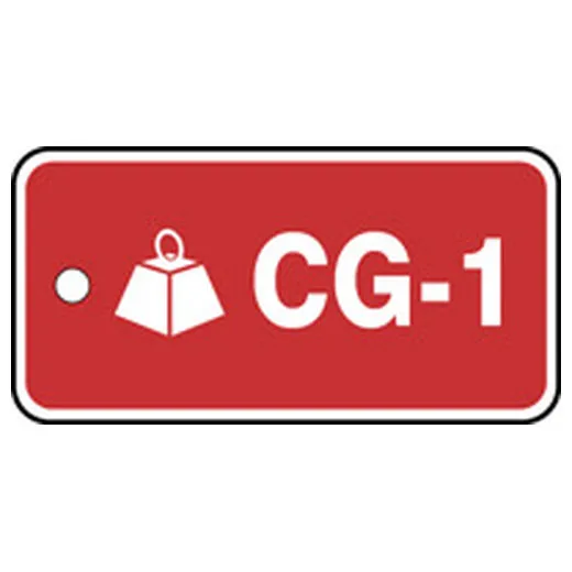 Energy Source ID Tag, No Header, vinyl, 3" Width, 1-1/2" Height, Write On Surface: No