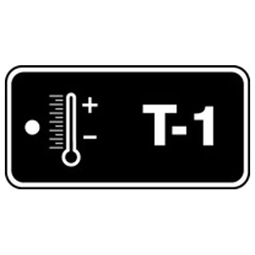 Accuform TDF801VPM Energy Source Identification Standard Tag: Thermal