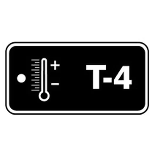 Accuform TDF804VPM Energy Source Identification Standard Tag: Thermal
