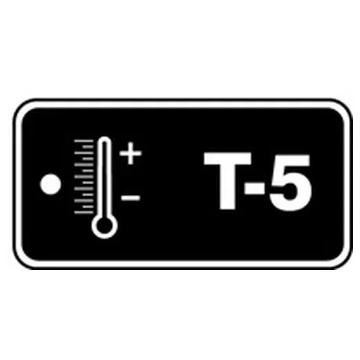 Energy Source ID Tag, No Header, Plastic, 3" Width, 1-1/2" Height, Write On Surface: No