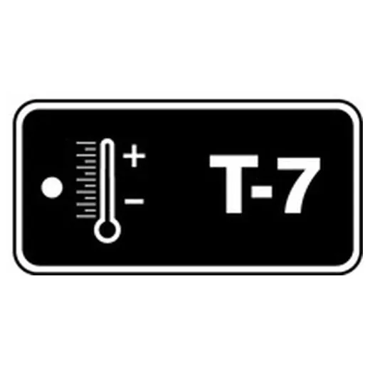 Accuform TDF807XVM Energy Source Identification Standard Tag: Thermal