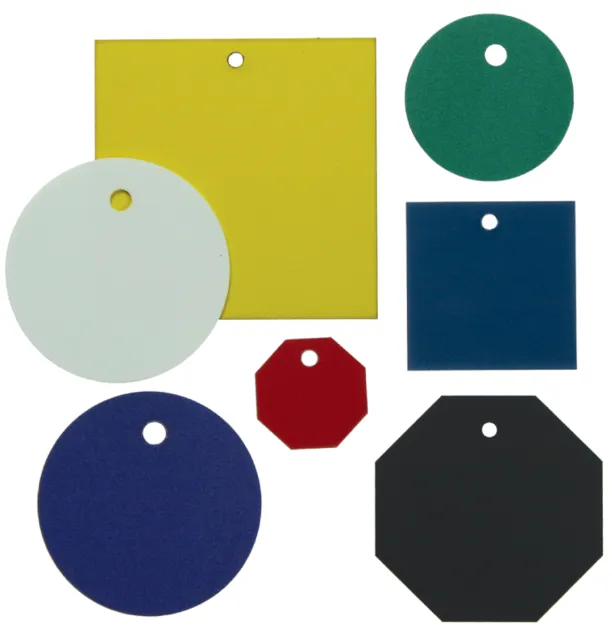 Accuform TDG220RD Blank Accu-Ply Tags