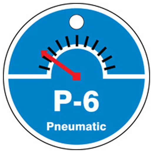 Energy Source ID Tag, No Header, vinyl, 2-1/2" Width, 2-1/2" Height, Write On Surface: No