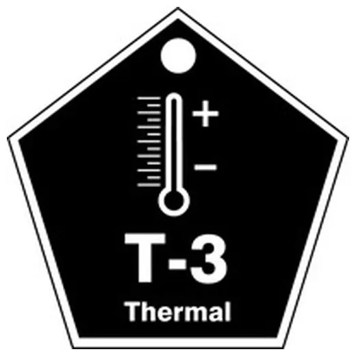 Energy Source ID Tag, No Header, Plastic, 2-1/2" Width, 2-1/2" Height, Write On Surface: No