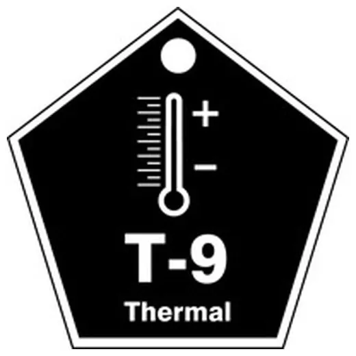 Accuform TDK809VPM Energy Source ShapeID Tag: T-_ Thermal