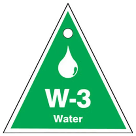 Energy Source ID Tag, No Header, vinyl, 2-1/2" Width, 2-1/2" Height, Write On Surface: No