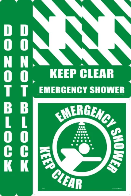 Floor Sign, 36 in Height, 36 in Width, Polypropylene, Vinyl, Rectangle/Square, English