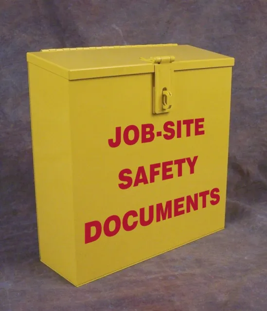 Accuform ZRS371 Safety Document Job-Site Boxes: Job-Site Safety Documents, Box Kit