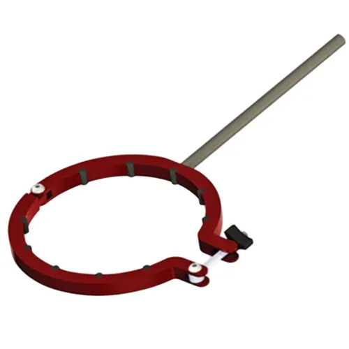 Ace Glass 12842-50 Bolt Latch Clamp 200mm Flanged Vessels 5/8"" X 10"" Stainless Steel Mounting Rod