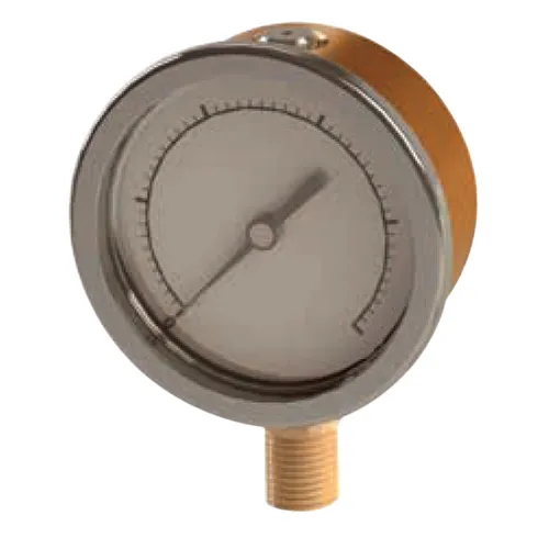 Ace Glass 13385-52 Pressure/Vacuum Gauge Compound Full Vacuum-60psi Stainless Steel Internal Materials 1/8"" Male NPT Bottom Fitting 1.5"" Diameter