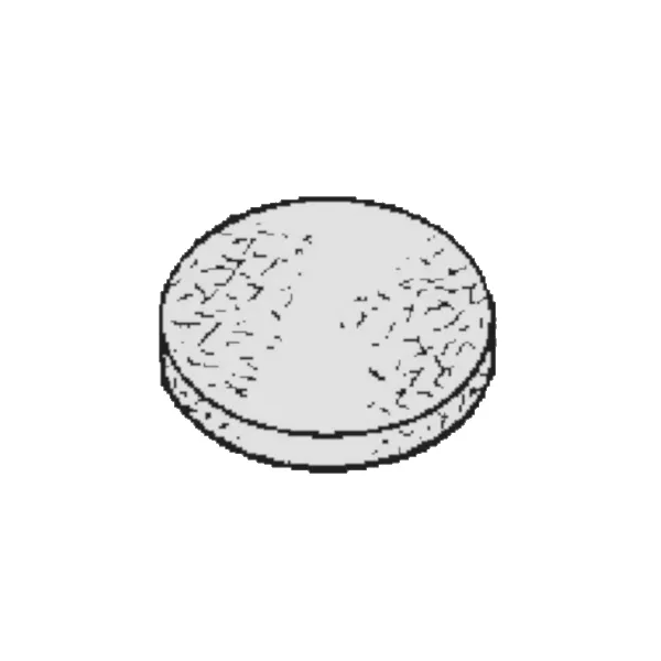 Ace Glass 7176-230 80 x 6 mm Glass Filter Disc 2-2.5 micron