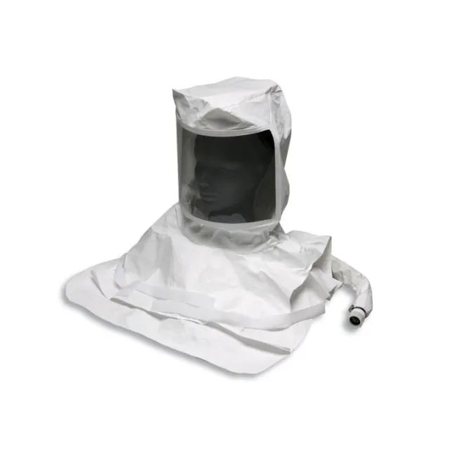 Allegro Industries 9911-29 Tyvek Replacement Double Bib Pharmaceutical Maintenance Free High-Pressure Air Hood