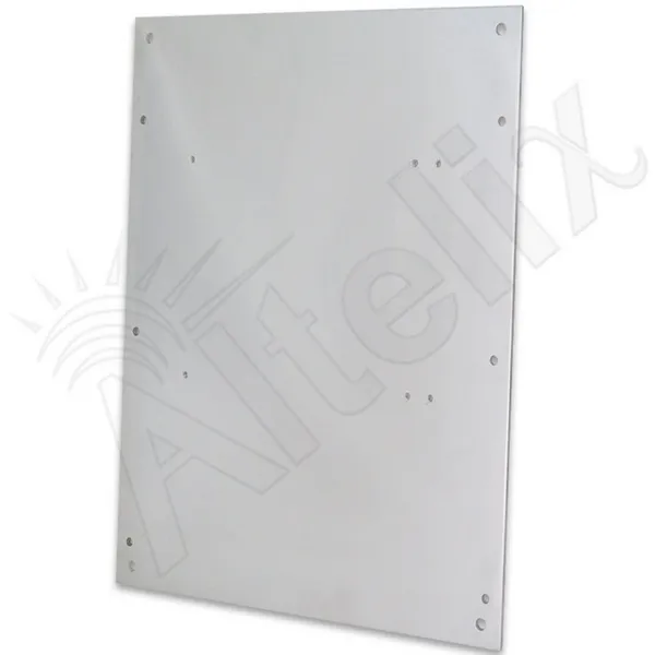Altelix NHP1412A Blank Aluminum Equipment Mounting Plate for NF141206 NF141208 & NF141210 Series Enclosures