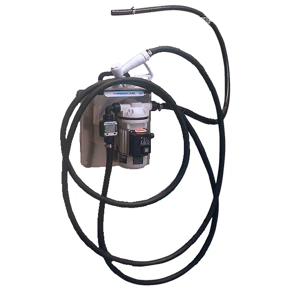 American Lube DEF3-TM50N 120-Volt Diesel Exhaust Fluid Pump Package with Manual Nozzle for Totes, Electronic Meter