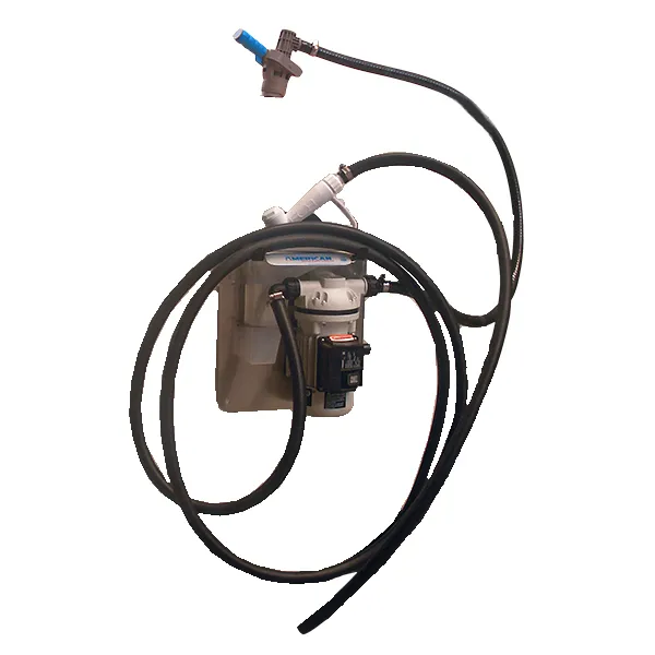 American Lube DEF3-TN50C 120-Volt Diesel Exhaust Fluid Pump Package with Manual Nozzle for Totes with Poly Dispense Coupler