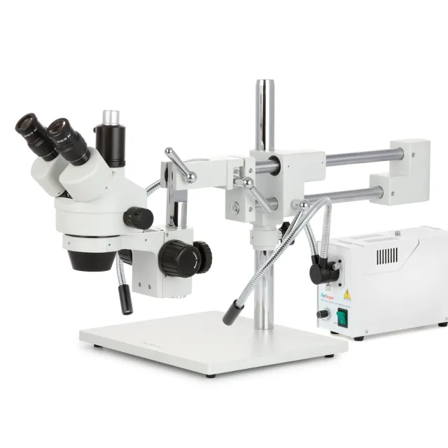 AmScope SM-4 Series SM-4TPZ-FOD-AF25 – Shop Stereo Trinocular ...