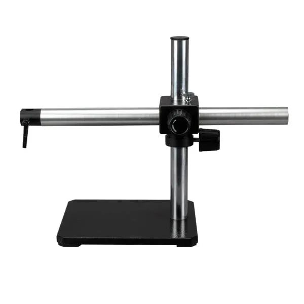 AmScope BSS-140 Single Arm Boom Stand for Stereo Microscopes - Steel Arm, Pin Mount