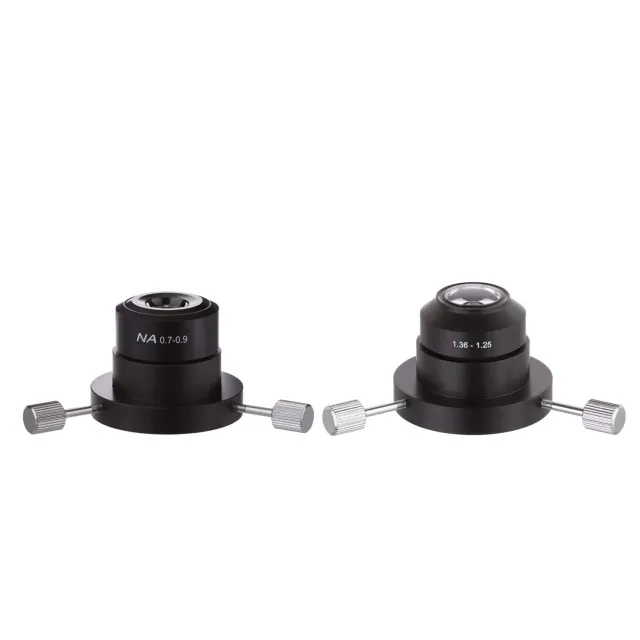 AmScope DK-SET-100 Dry and Oil Darkfield Condenser Set for 490 Series Compound Microscopes