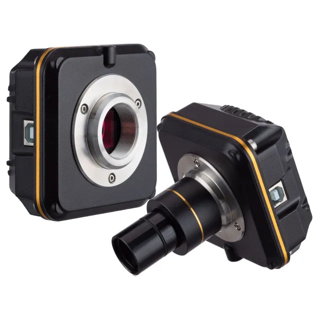 AmScope MU500B 5MP USB 2.0 High-performance Color CMOS C-Mount Microscope Camera with Reduction Lens