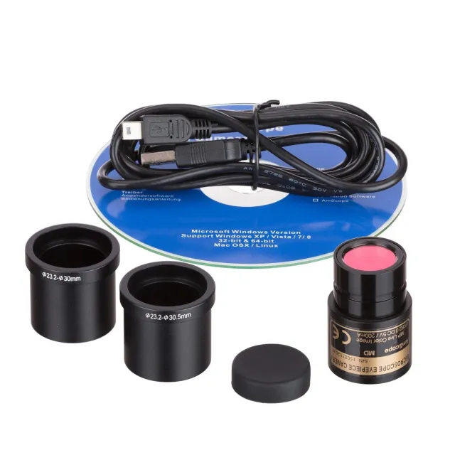 AmScope MD830A 8.3MP USB 2.0 Color CMOS Digital Eyepiece Microscope Camera