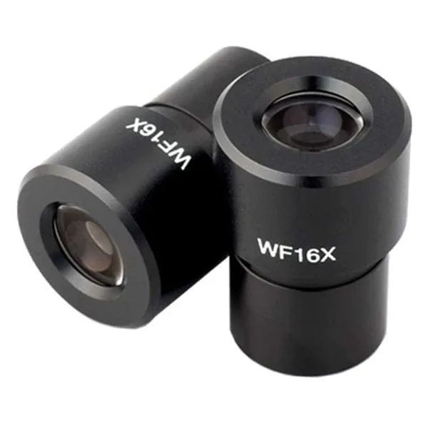 AmScope EP16X23 Pair of WF16X Microscope Eyepieces (23mm)