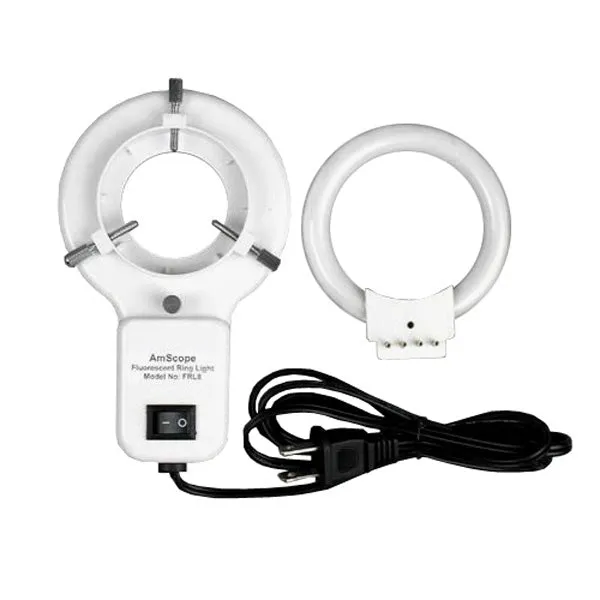 AmScope FRL8 8W Stereo Microscope Fluorescent Ring Light