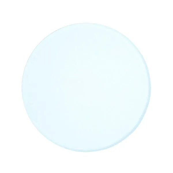 3-3/4 Inch (95mm) Frosted Round Glass Plate for Stereo Microscopes