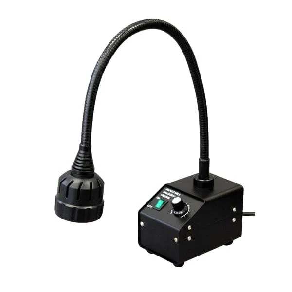 AmScope HL20 20W Microscope Goose Neck Halogen Illuminator