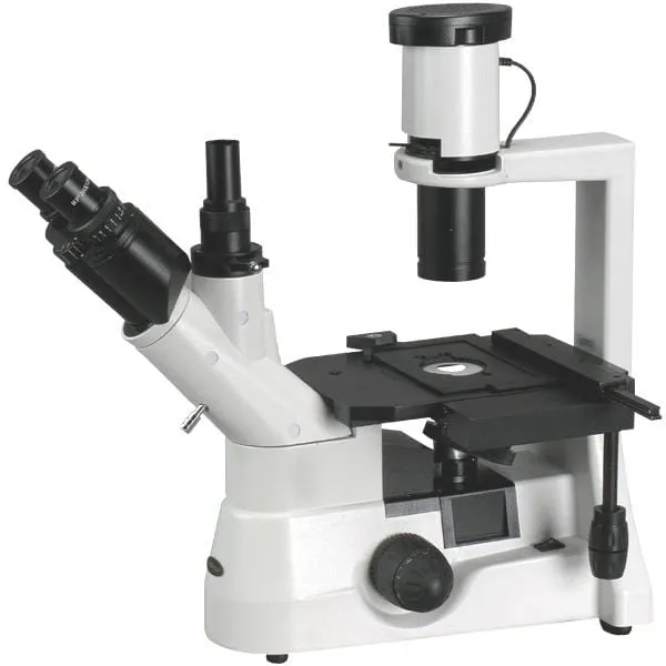 AmScope IN300TC-M Digital Enabled Trinocular Biological Microscope C-Mount with 1000X Magnification and 30W Incandescent Light, USB 2.0 1.3MP Camera